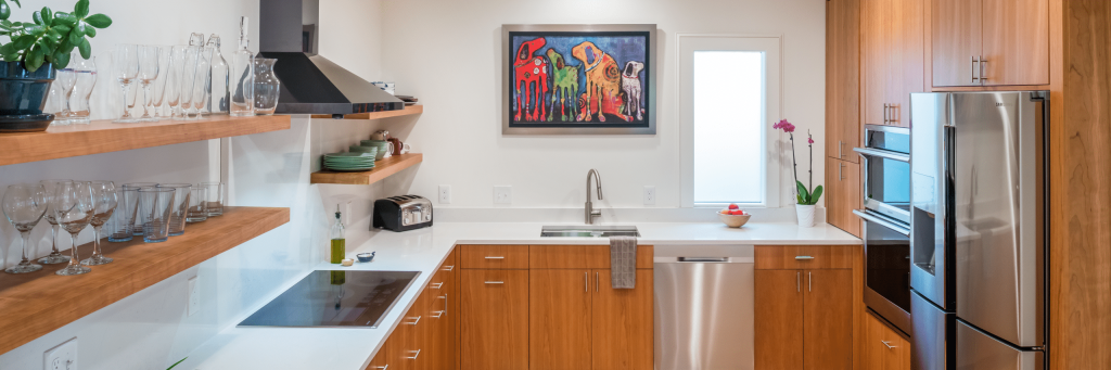 Modern kitchen design by Red House Design Build-Providence RI